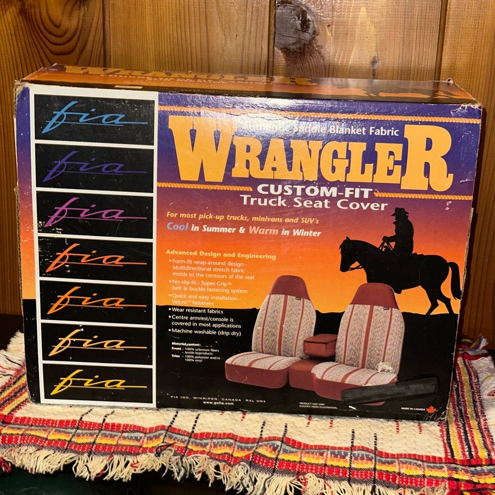 Wrangler Custom-Fit Truck Seat Cover